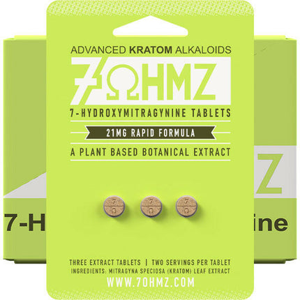7OHMZ 21MG Rapid Release 3-Pack (Wholesale Box of 20 Packs).