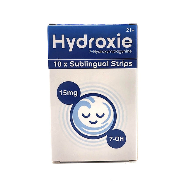 Hydroxie 7-Hydroxymitragynine Sublingual Strips 10 Count 15mg.