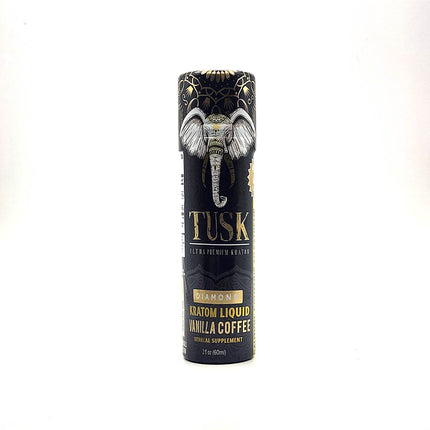 Tusk Diamond Kratom Liquid Vanilla Coffee 60ml.