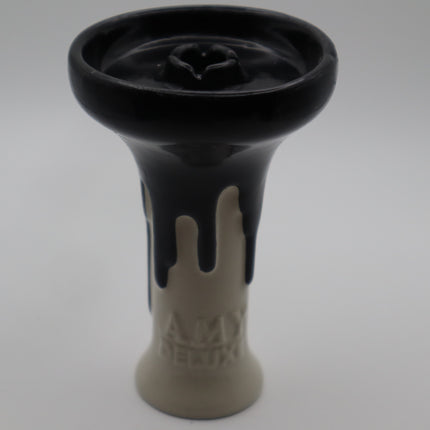 Amy Deluxe Black+White Ceramic Bowl.