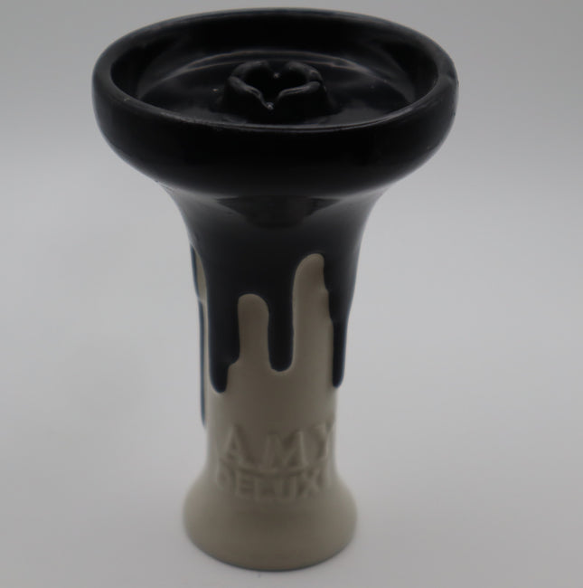 Amy Deluxe Black+White Ceramic Bowl