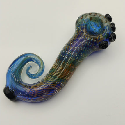5" Mixed Colors Serpentine Pipe.