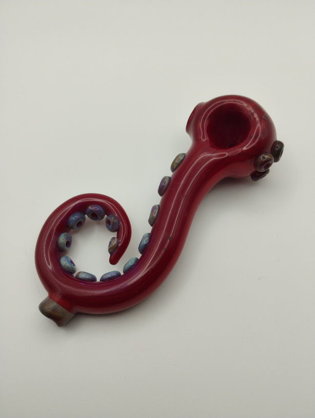 5" Red Serpentine Pipe.