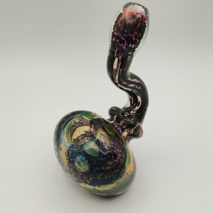4.5" Blue Emerald Turtle Pipe.