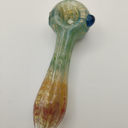4.5" Rainbow Rake n Wrap Pipe.