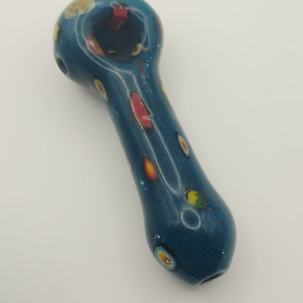 4" Blue Graphic Pipe.