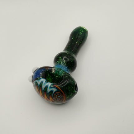 4.5" Emerald Green Pipe.