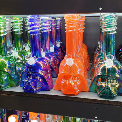 12" Movie Character Glass Bongs.
