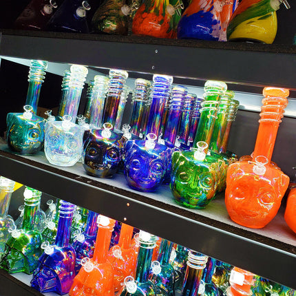 12" Movie Character Glass Bongs.