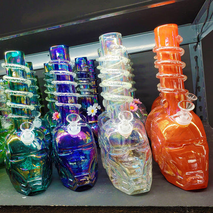 12" Movie Character Glass Bongs.