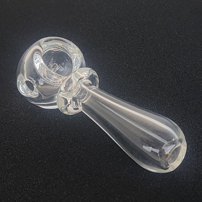 Crystal Clear Glass Hand Pipe - Wholesale box of 200.
