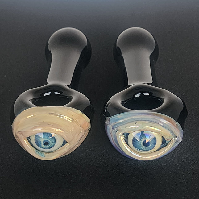5-Inch Eyeball Glass Hand Pipe – Bulk Pack of 50.