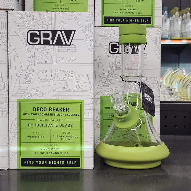 GRAV Deco Beaker with Silicone Accents
