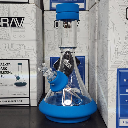 GRAV Deco Beaker with Silicone Accents.