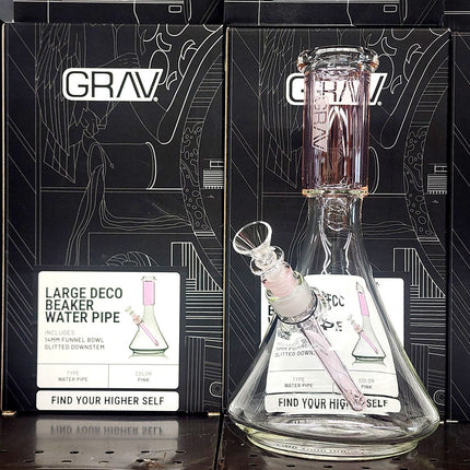 GRAV Large Deco Beaker Water Pipe.