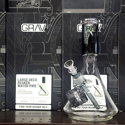 GRAV Large Deco Beaker Water Pipe.