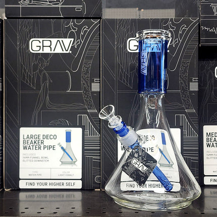 GRAV Large Deco Beaker Water Pipe.