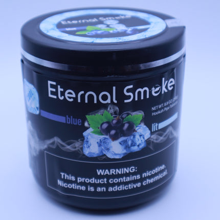 Eternal Smoke Hookah Tobacco- Blue Lit.