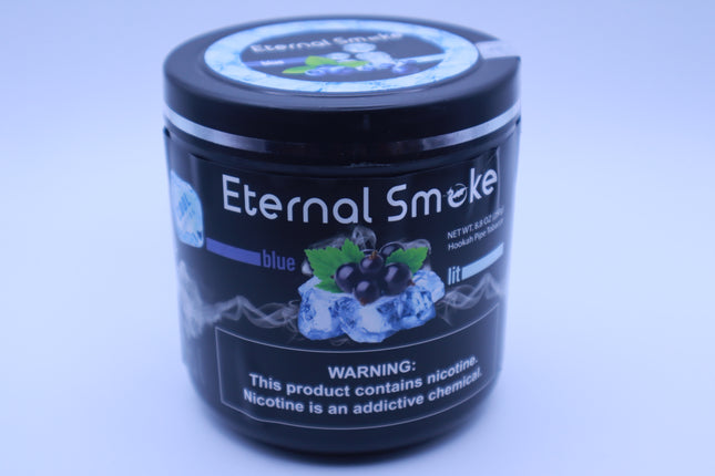 Eternal Smoke Hookah Tobacco- Blue Lit.