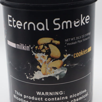 Eternal Smoke Hookah Tobacco- Milkin' Cookies.