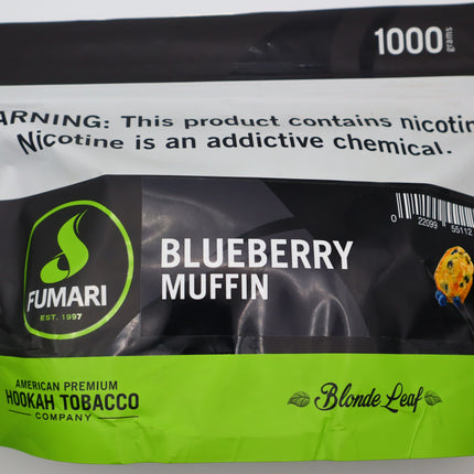 Fumari Hookah Tobacco- Blueberry Muffin'.