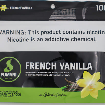 Fumari Hookah Tobacco- French Vanilla.