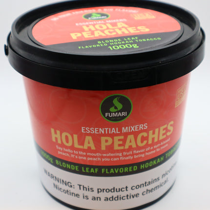 Fumari Hookah Tobacco-Hola Peaches (White Peach).