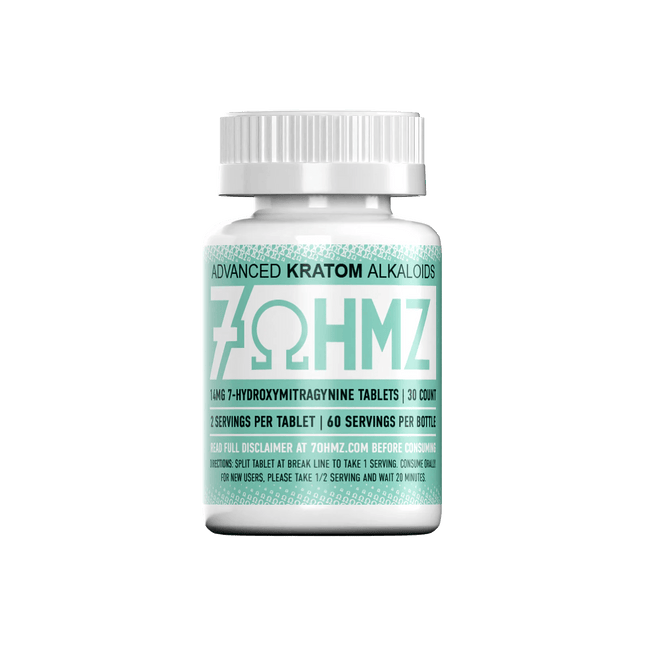 7OHMZ Kratom 30 Tablets.