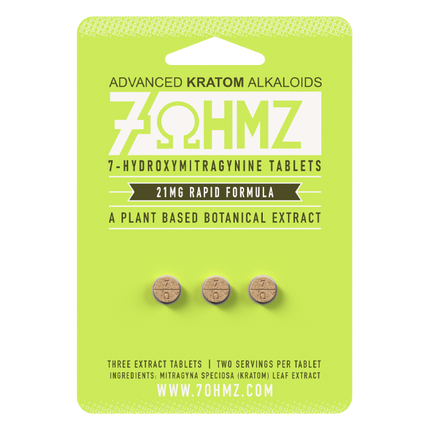 7OHMZ 21MG Rapid Release 3-Pack (Wholesale Box of 20 Packs).
