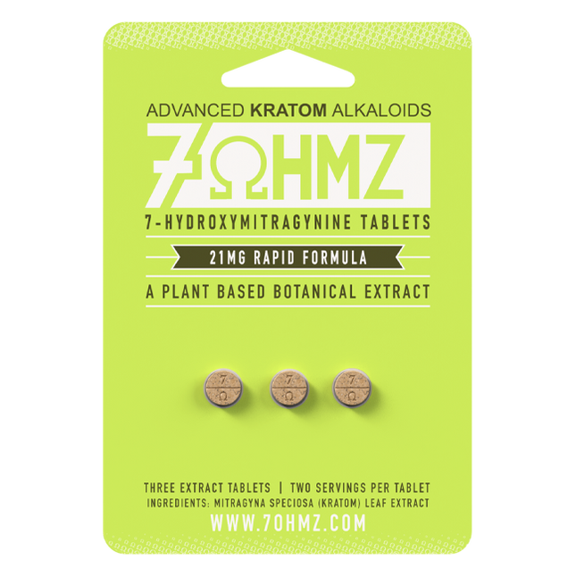7OHMZ 21MG Rapid Release 3-Pack (Wholesale Box of 20 Packs).