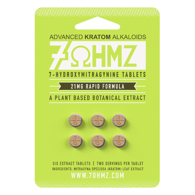 7OHMZ 21MG Rapid Release 6-Pack (Wholesale Box of 20 Packs).