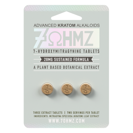 7OHMZ 28MG Sustained Release 3-Pack (Wholesale Box of 20 Packs).