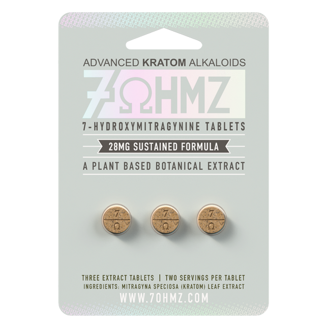 7OHMZ 28MG Sustained Release 3-Pack (Wholesale Box of 20 Packs).