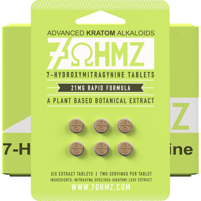 7OHMZ 21MG Rapid Release 6-Pack (Wholesale Box of 20 Packs).