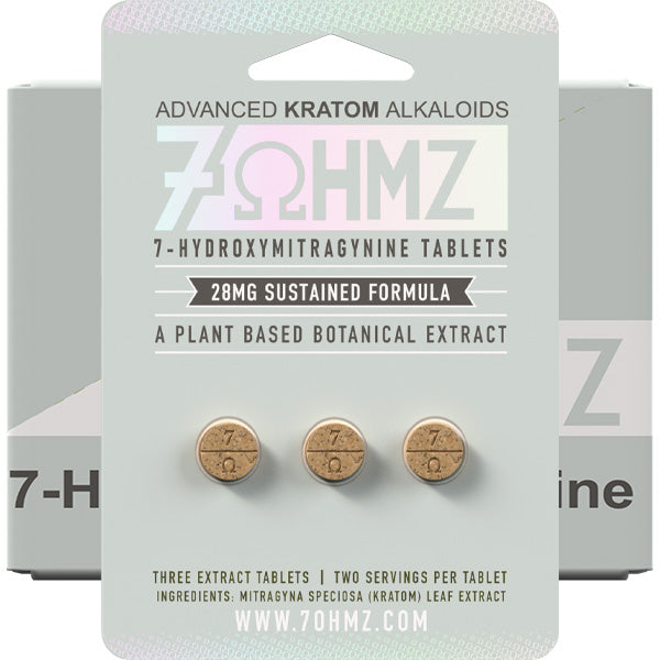 7OHMZ 28MG Sustained Release 3-Pack (Wholesale Box of 20 Packs).