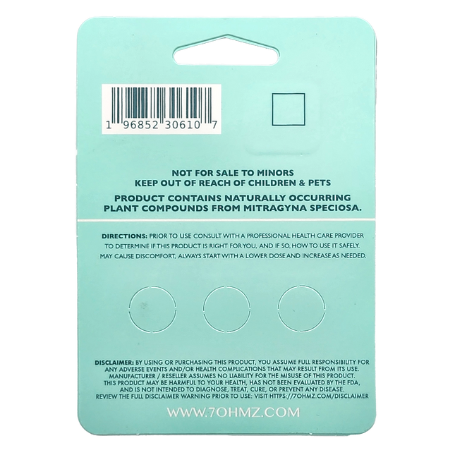 7Ohmz Kratom Tablets - BUY IN BULK & SAVE.