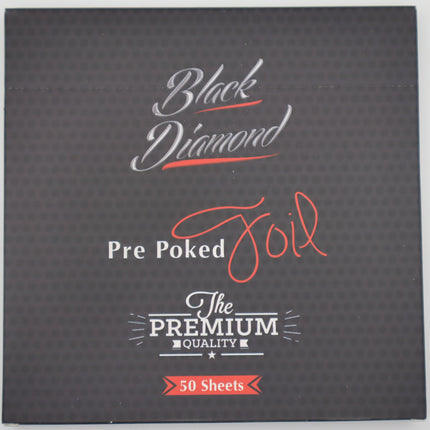 Black Diamond Pre-Poked Foil 50 Sheets.