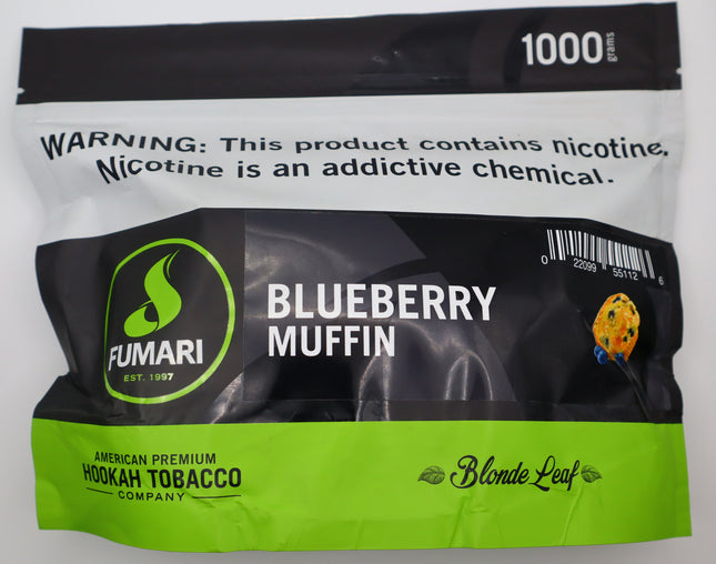 Fumari Hookah Tobacco- Blueberry Muffin'.