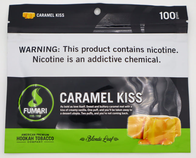 Fumari Hookah Tobacco- Caramel Kiss.