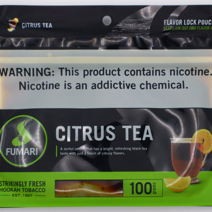 Fumari Hookah Tobacco- Citrus Tea (100 Grams).