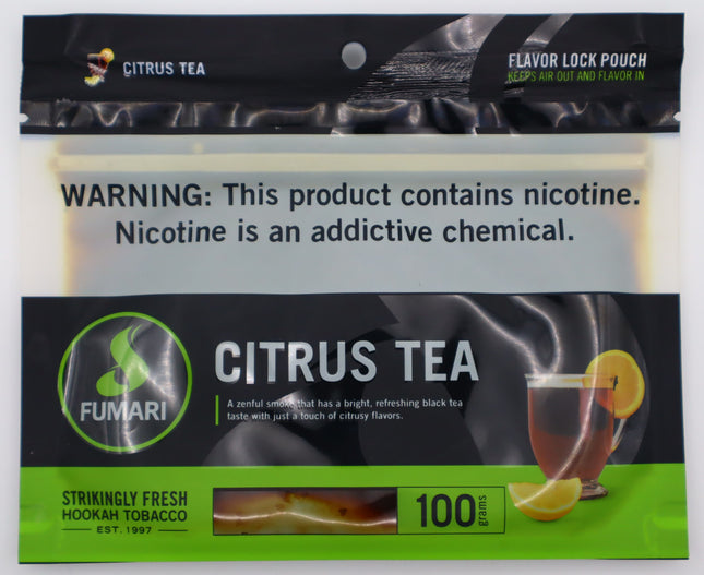 Fumari Hookah Tobacco- Citrus Tea (100 Grams).