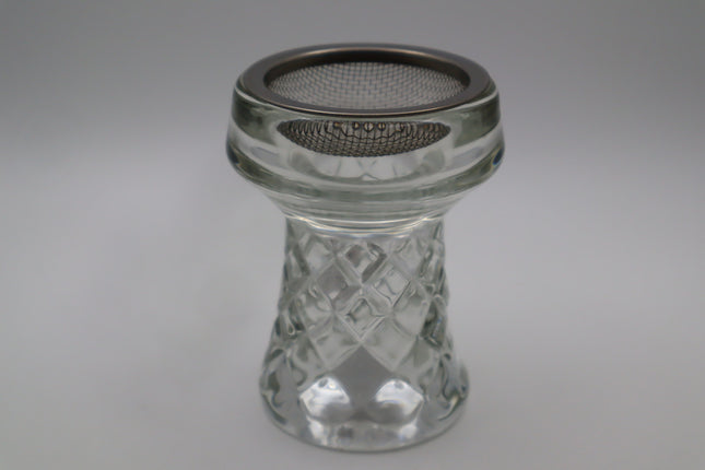 Clear Crystal Hookah Bowl