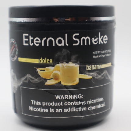 Eternal Smoke Hookah Tobacco- Dolce Banana (250 Grams).