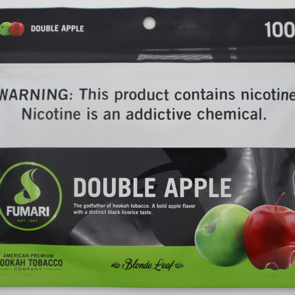 Fumari Hookah Tobacco- Double Apple.