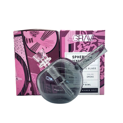 GRAV Spherical Pocket Bubbler Smoke