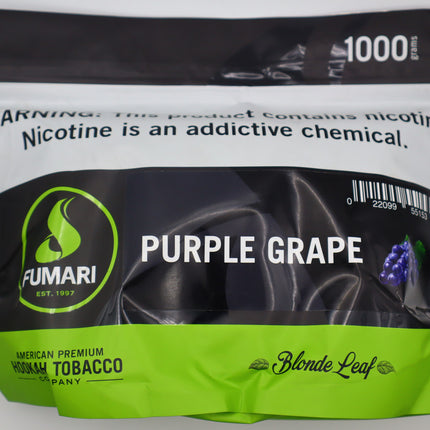 Fumari Hookah Tobacco- Purple Grape.