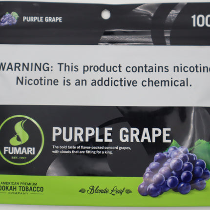 Fumari Hookah Tobacco- Purple Grape.