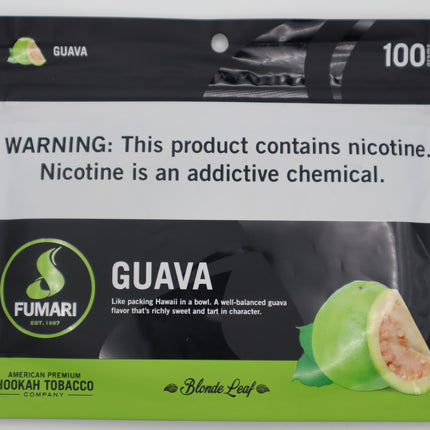 Fumari Hookah Tobacco- Shaka Guava (Guava).