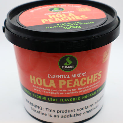 Fumari Hookah Tobacco-Hola Peaches (White Peach).