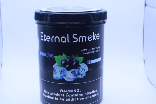 Eternal Smoke Hookah Tobacco- Blue Lit.